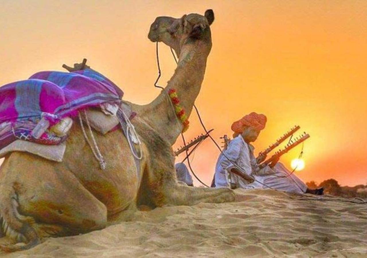 Saffron Heritage Desert Camp Jaisalmer Eksteriør bilde